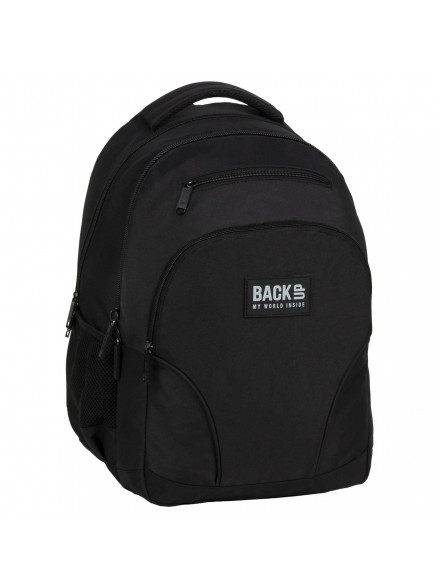 Mugursoma BACKUP 7 MODELIS W56, 45 x 32 x 23 cm, 820 g, melns