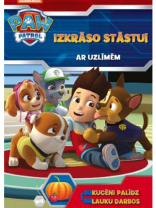 Paw Patrol. Izkrāso stāstus! Ar uzlīmēm. Kucēni palīdz lauku darbos Paw Patrol. Izkrāso stāstus! Ar uzlīmēm. Kucēni palīdz lauku darbos