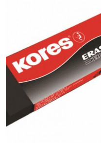 Dzēšgumijas KORES KE20 black 60*21*10mm