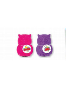 Zīmuļu asināmais ar rezervuāru un dzēšgumiju Pūce