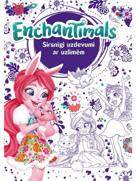 Enchantimals. Sirsnīgi uzdevumi ar uzlīmēm Enchantimals. Sirsnīgi uzdevumi ar uzlīmēm