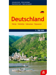 Vācija/Deutschland. Autoceļu karte 1:700 000  Vācija/Deutschland. Autoceļu karte 1:700 000