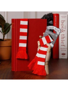 Grāmatzīme Book Scarf - Red & White