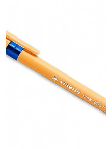 Lodīšu pildspalva STABILO Pastel LINER Oranža 0.38 mm zila