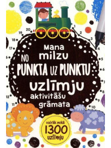 Mana milzu no punkta uz punktu uzlīmju aktivitāšu grāmata