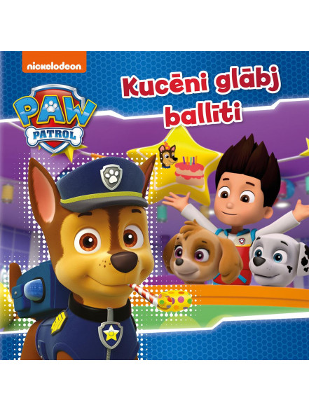 Paw Patrol. Kucēni glābj ballīti