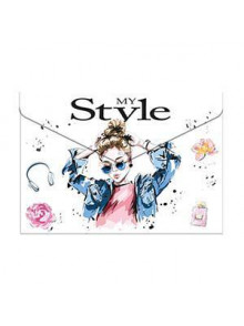 Mape ar spiedpogu STYLE, A4