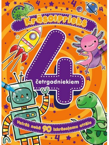 Krāsotprieks četrgadniekiem