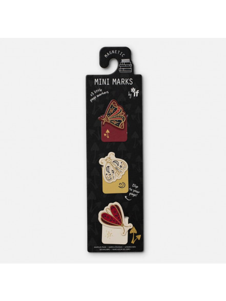 Grāmatzīme Magnetic Mini Marks by IF - Moths