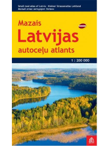 Mazais Latvijas autoceļu atlants 1:200 000  Mazais Latvijas autoceļu atlants 1:200 000