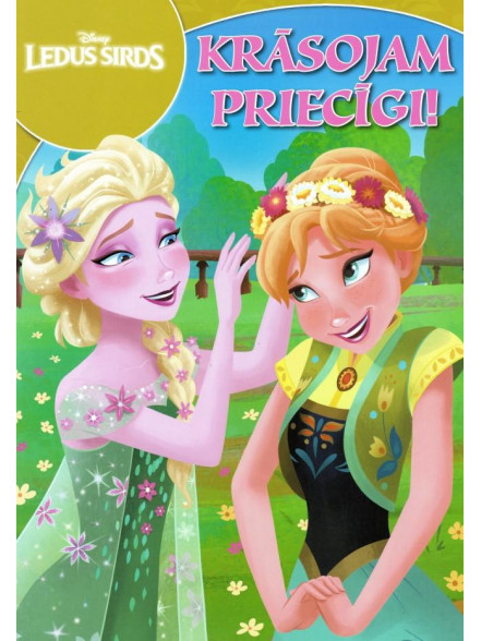 Ledus sirds. Krāsojam priecōgi! Disney Ledus sirds. Krāsojam priecōgi! Disney