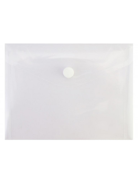 Mape-aploksne ar spiedpogu PP180 A6 caurspīdīga,