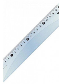 Lineāls MAPED Classic 20cm PP maisiņā