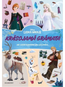 Ledus sirds 2. Krāsojamā grāmata ar uzdevumiem un uzlīmēm. Disney