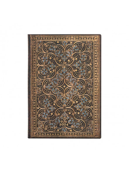 Dienasgrāmata 2024 Flexi The Queen’s Binding, midi, week horizontal