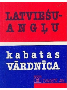Latviešu-angļu, angļu-latviešu kabatas vārdnīca (brošēta)