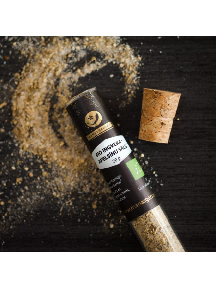 Ingvēra apelsīnu sāls mēģene mazā 20 g.