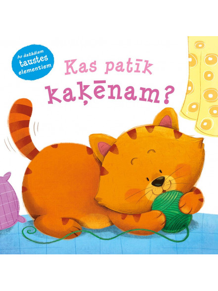 Kas patīk kaķēnam? Ar dažādiem taustes elementiem