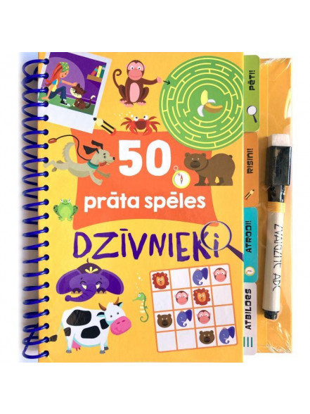 50 prāta spēles. Dzīvnieki