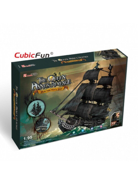 3d Puzle TB kūģis Queen´s Revenge