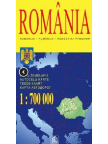 Rumānijas autoceļu karte 1:700 000 Rumānijas autoceļu karte 1:700 000