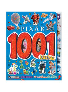 Pixar. 1001 uzlīme. Krāsošana, uzdevumi un mirdzošas līmbildes. Disney 