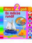 Es mācos runāt. Man ir 2 gadi (kartona)