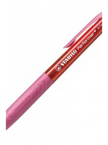 Lodīšu pildspalva STABILO PERFORMER + 0.35mm sarkana