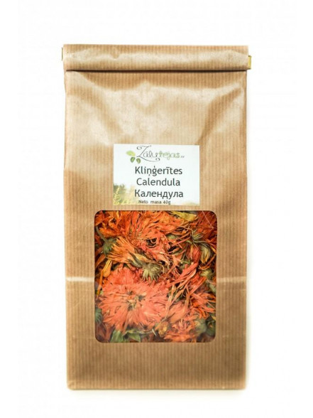 Kliņģerītes ziedi BIO, 40g