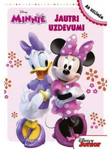 Minnie. Jautri uzdevumi. Ar uzlīmēm Minnie. Jautri uzdevumi. Ar uzlīmēm