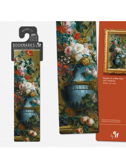 Grāmatzīme Classics Magnetic - Flowers in a Blue Vase