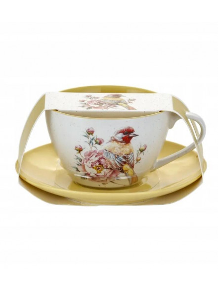 Krūze 300ml ar apakštasīti