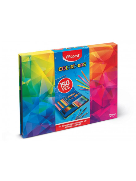Komplekts krāsošanai MAPED CilorPeps Colouring set, 150 priekšmeti