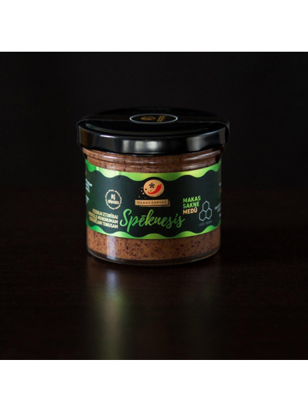Spēknesis(makas sakne medū) stikla burciņā, 140g
