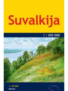Suvalkijas tūrisma karte  1:200 000