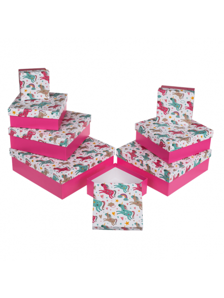 Dāvanu kastītes 8Gab.22,5*22,5*8Cm