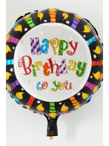 Balons, folija Happy Birhday to you