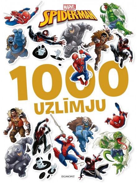 Spiderman. 1000 uzlīmju