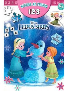 Ledus sirds  Mācies ar prieku!  123.  5+ Ar uzlīmēm . Disney