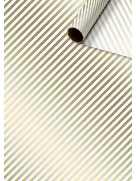 Zīdpapīrs Stribe Gold 50*500 cm.