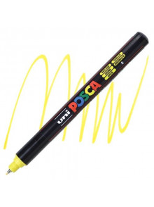 Marķieris ūdens bāzes UNI Posca PC-1MR dzeltens (2)