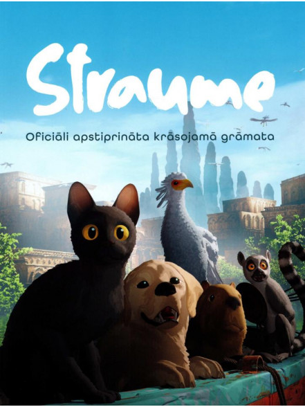 Straume. Oficiāli apstiprināta krāsojamā grāmata