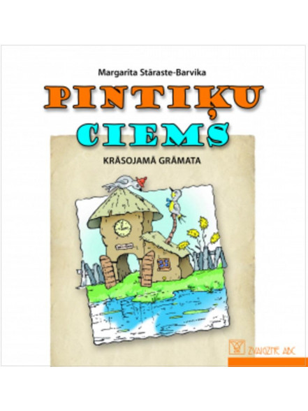 Pintiķu ciems. Krāsojamā grāmata