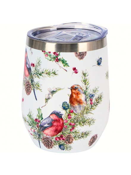 Termokrūze 330ml Christmas Birds