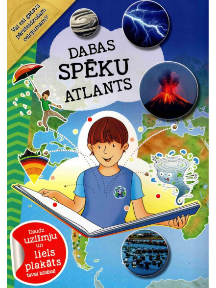 Dabas spēku atlants. Daudz uzlīmju tavai istabai