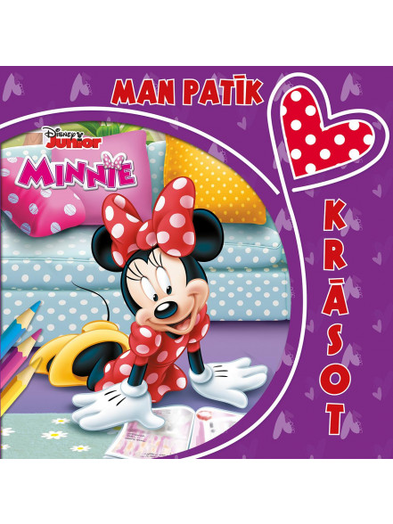 Minnie. Man patīk krāsot Minnie. Man patīk krāsot