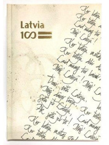 Piezīmju klade Century of Latvia, bēša 144 lpp