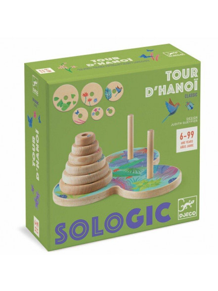 Spēle - Loģikas spēle - Hanojas tornis