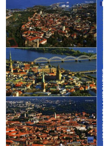 Les perles de la mer Baltique. Lestonie. La Lettonie.La Lituanie