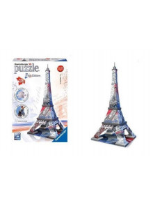 3D puzzle Flag Edition Eiffel  Tower